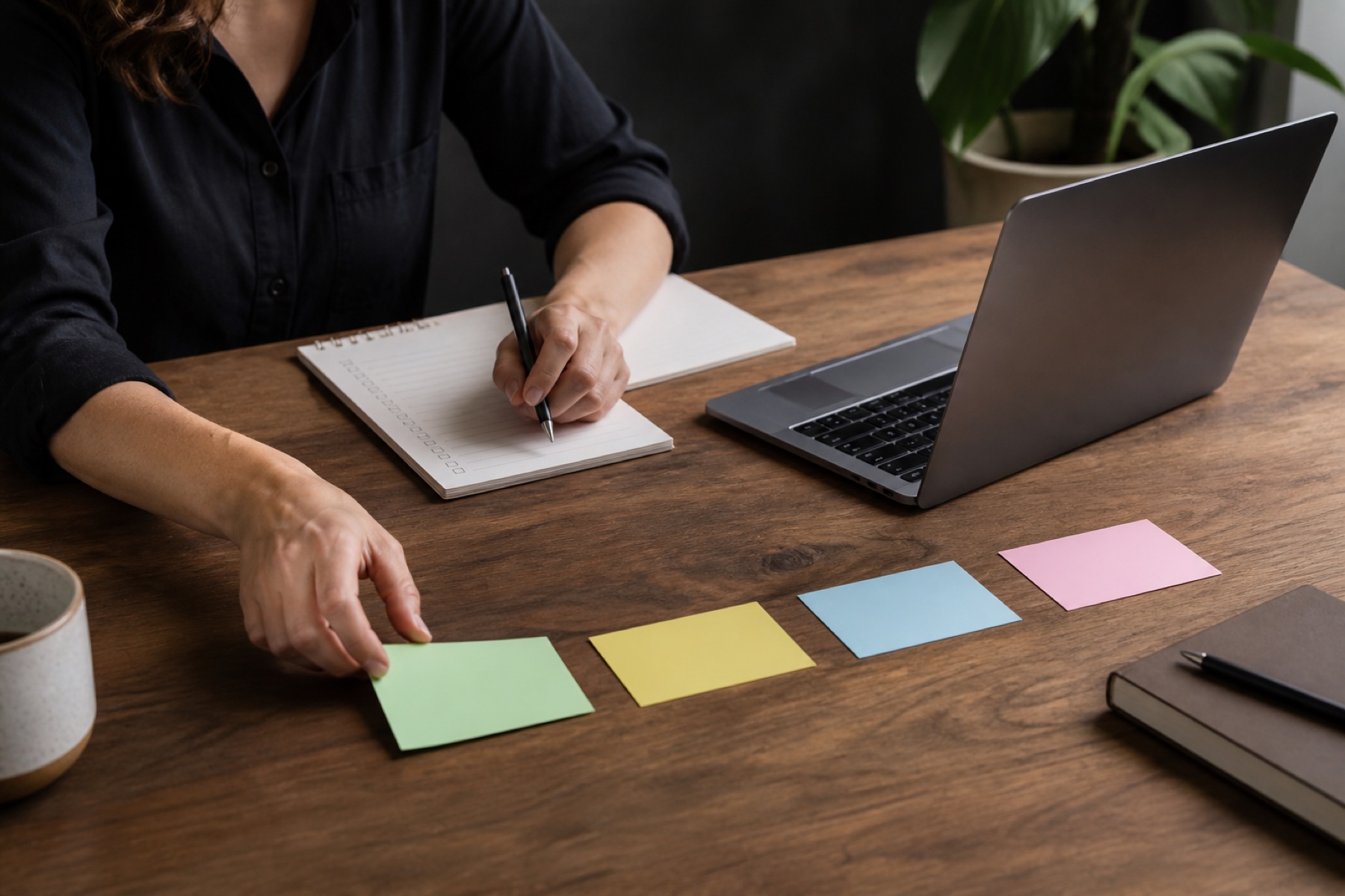 Vacation-rental operator comparing workflow options with neutral evaluation cards